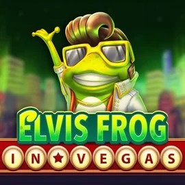 Elvis Frog In Vegas slot visual from BGAMING available on harryycasino.co.uk