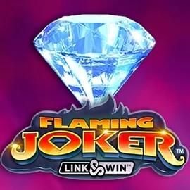 Flaming Joker Link and Win logo – Slots by Barstruck at Harry Casino