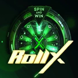 Roll X slot logo by SmartSoft at Harry Casino